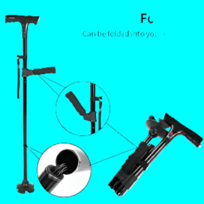 Folding Telescopic Walking Cane for Seniors
