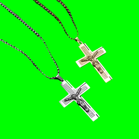 Men’s Chain with Cross Pendant