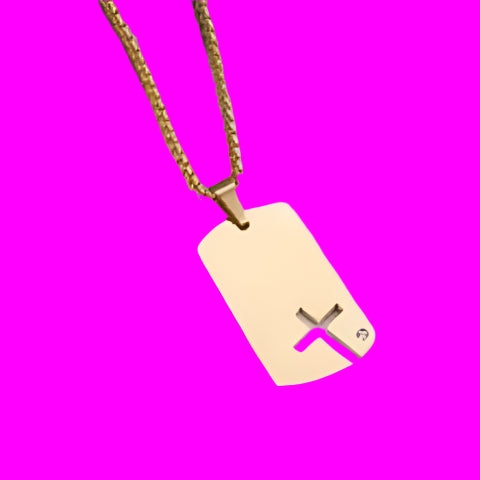 Men’s Chain with Cross Pendant