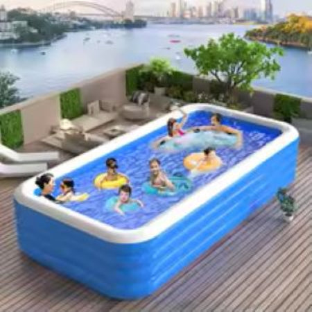 Large Rectangular Inflatable Pool