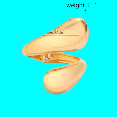 Women's Teardrop-Shaped Bracelet