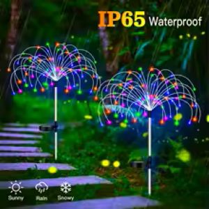 Solar Firework LED Fairy Lights