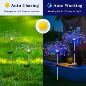 Solar Firework LED Fairy Lights