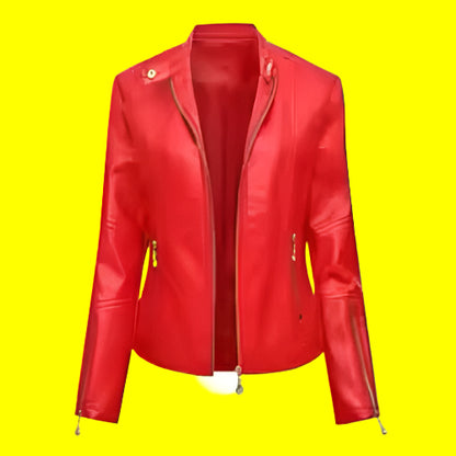 A women's leather
