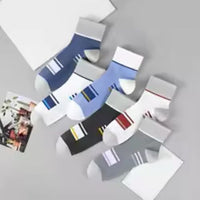 5 Pairs Men’s Mid-Calf Sports Socks
