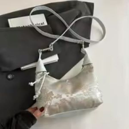 Embroidered Women's Shoulder Bag