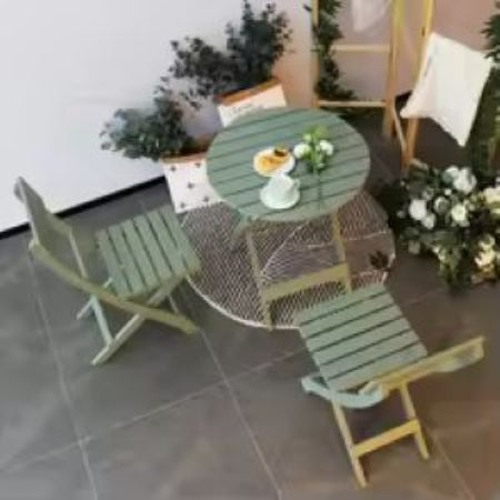 Modern Outdoor Wooden Furniture Set
