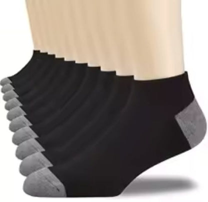 5 Pairs Men’s Mid-Calf Sports Socks