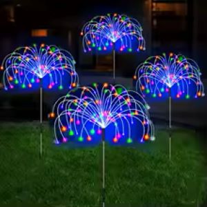 Solar Firework LED Fairy Lights