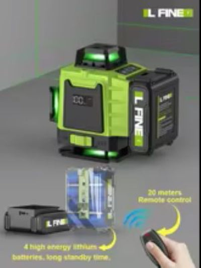LFINE 3D/4D Laser Level – 12/16
