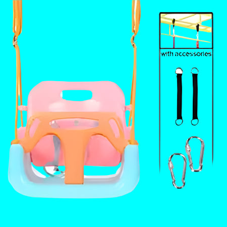 3-in-1 Swing Set for Toddlers