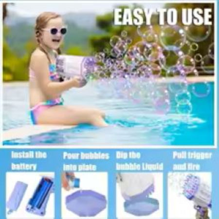 69-Hole Bubble Blaster Gun