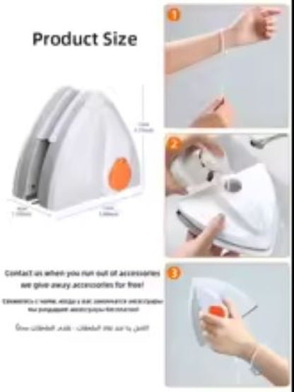 Magnetic Window Cleaning Brush