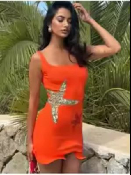 Sparkling Sequin Mini Dress for Women