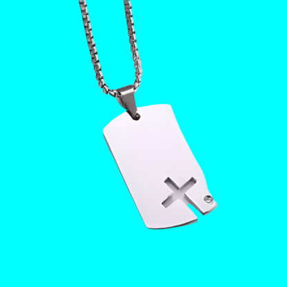 Men’s Chain with Cross Pendant