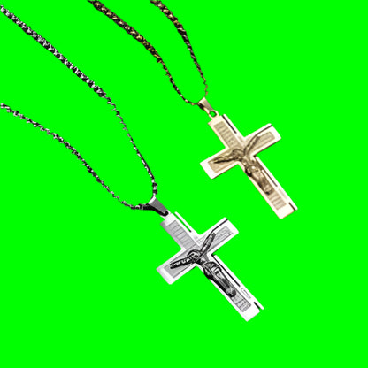 Men’s Chain with Cross Pendant
