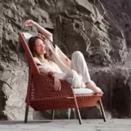 Nordic Outdoor Rattan Garden Sofas