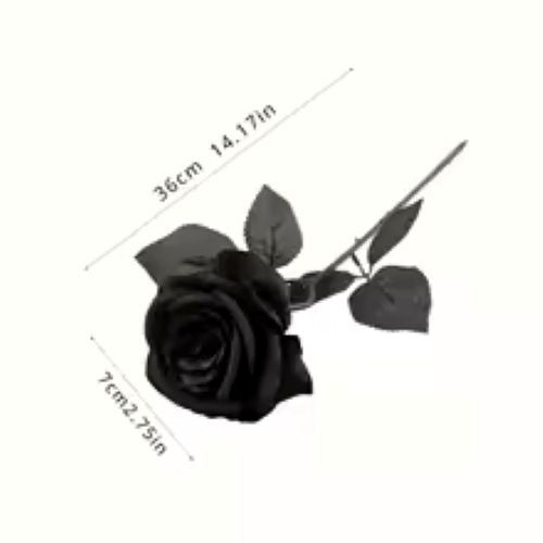 Artificial Black Roses