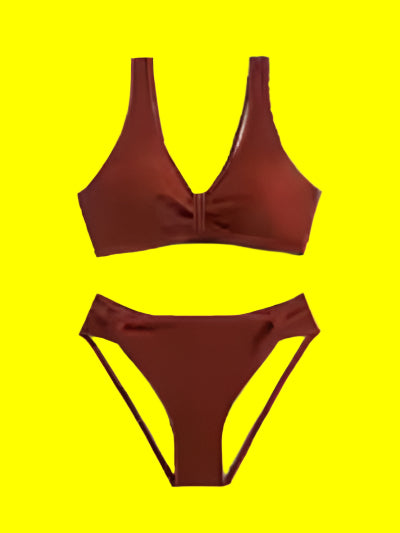 High-Waisted Bikini Set