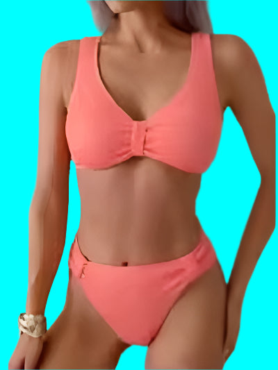 High-Waisted Bikini Set