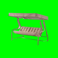 3-Person Garden Canopy Swing Hammock