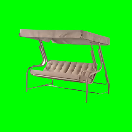 3-Person Garden Canopy Swing Hammock
