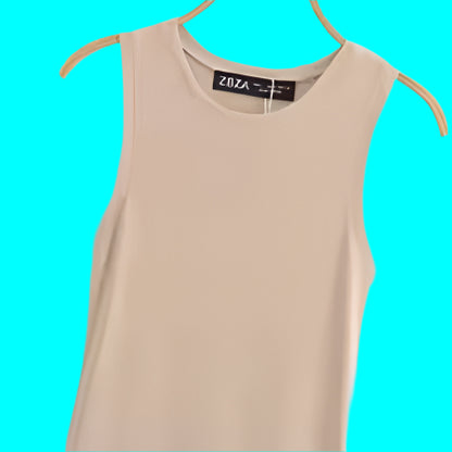 Khaki Elegant Long Dress for Women