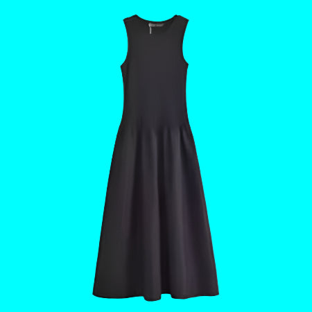 Khaki Elegant Long Dress for Women