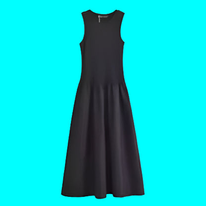 Khaki Elegant Long Dress for Women
