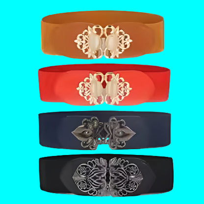 Women’s Elastic Wide Waist Belt
