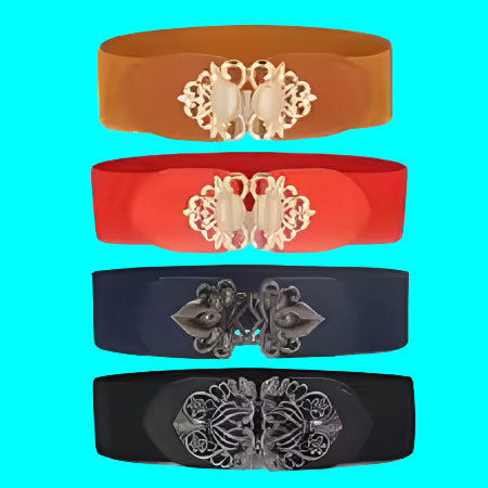 Women’s Elastic Wide Waist Belt