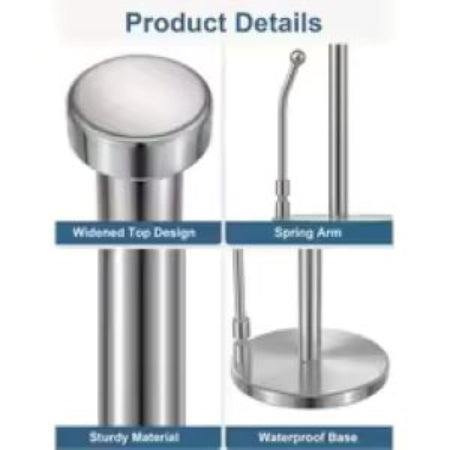 Creative Stainless Steel Paper Holder