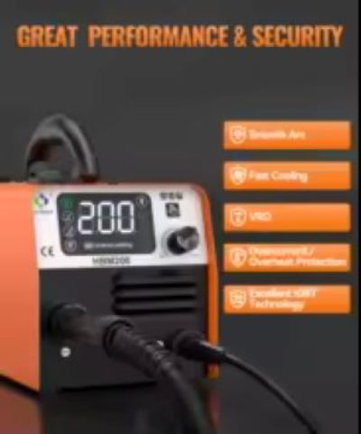 HHITBOXBM200 3-in-1 MIG Welder